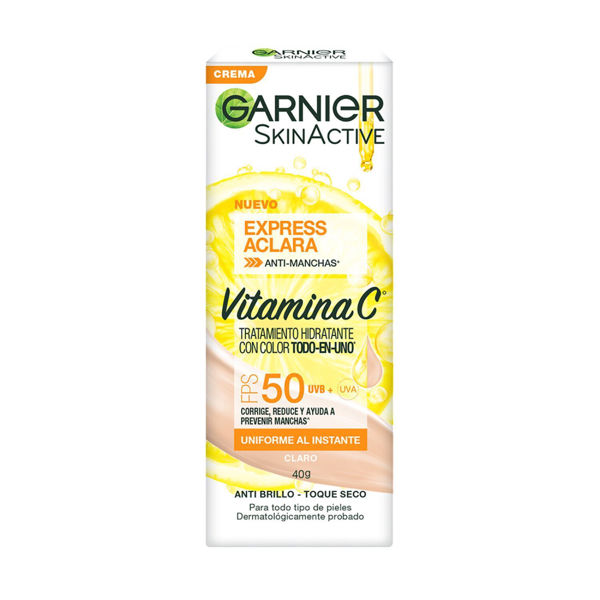 GARNIER - CREMA - EXPRESS ACLARA - TONO CLARO 