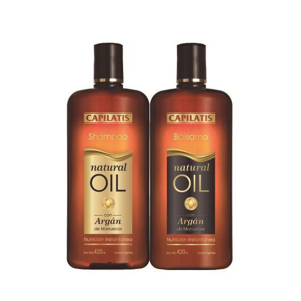 CAPILATIS PACK ACEITE DE ARGAN SH + ACOND 50% 