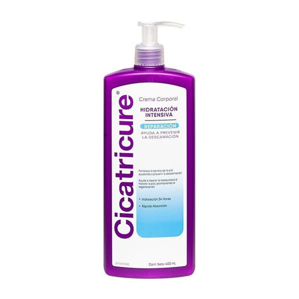 CICATRICURE - HIDRATANTE INTENSIVA CREMA CORPORAL - 400 GRS