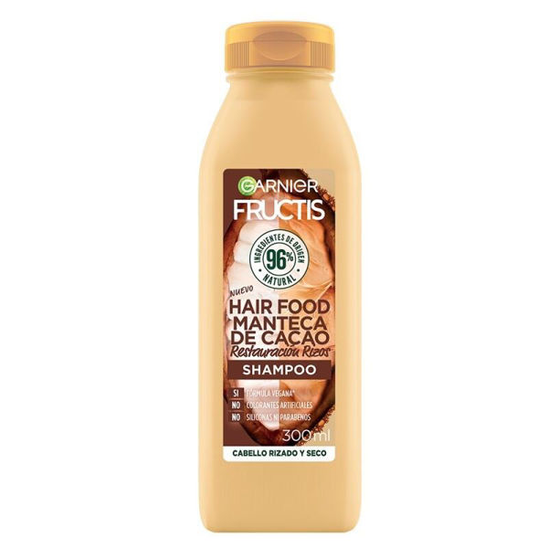 FRUCTIS - SHAMPOO - HAIR FOOD - MANTECA DE CACAO - 300ML