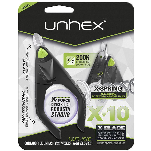 MERHEJE - ALICATE - X-10  - CON RESORTE INTERIOR