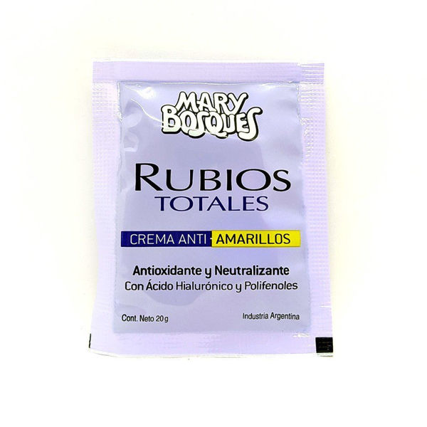 MARY BOSQUES  - CREMA - ANTI - AMARILLOS  - SACHET - 20 GR