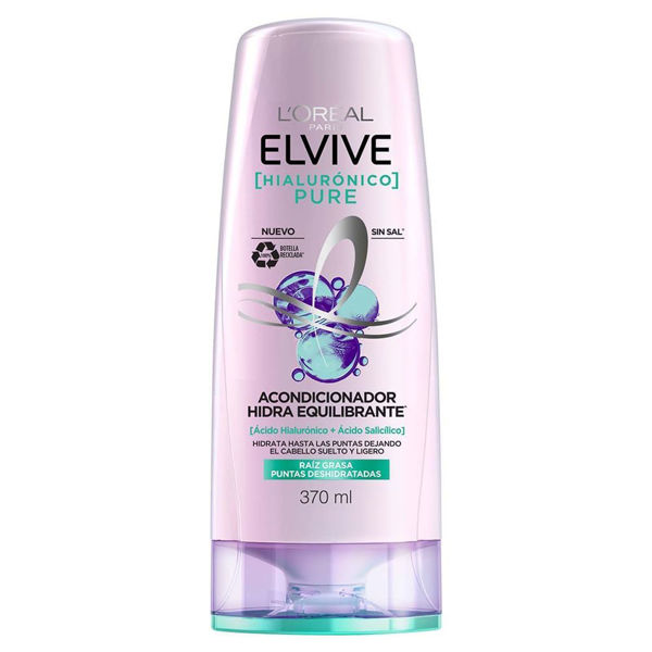 ELVIVE - ACONDICIONADOR - HIALURONICO PURE - 370 ML