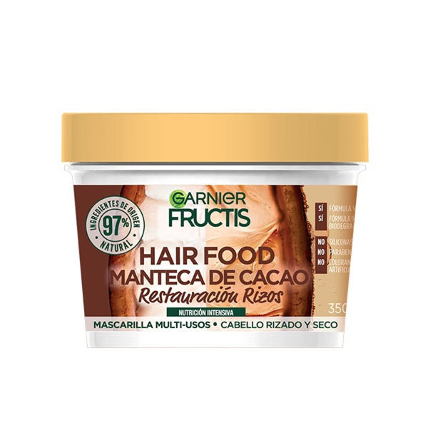 FRUCTIS - TRAT CAPILAR - FOOD - 350 ML - MANTECA CACAO 