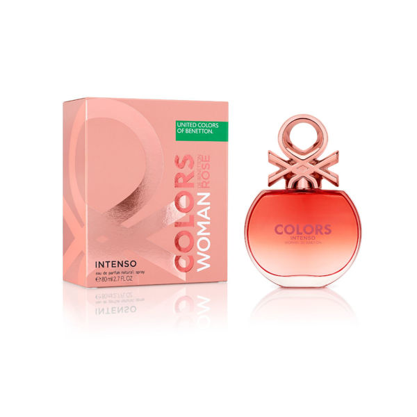 BENETTON - EDT - WOMAN - ROSE - INTENSO - 80 ML 