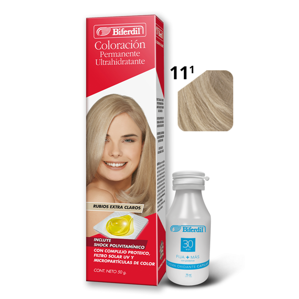 BIFERDIL - COLORACION - POMO - Nº 11.1