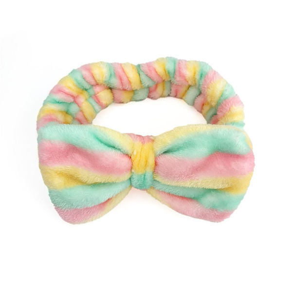 VINCHA - MOÑA - TELA TOALLA - PARA MAQUILLAJE - ER8276