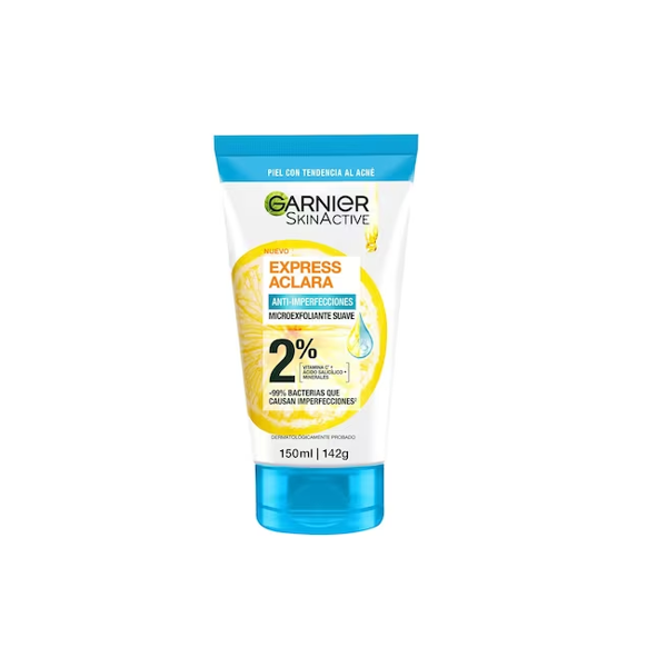 GARNIER - EXFOLIANTE - ACLARA - ANTI ACNE
