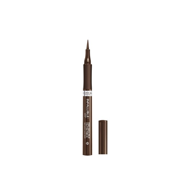  Loreal - MU - DELINEADOR INFALL - GRIP - PRECISION - BROWN 