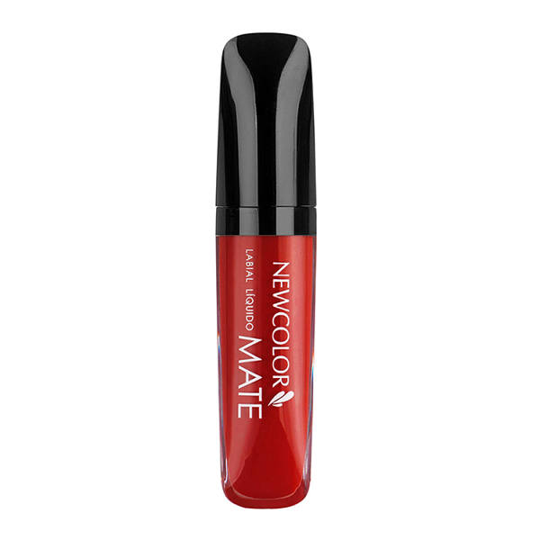 NEWCOLOR - LAPIZ LABIAL - LIQ MATE - ROJO - Nº 06