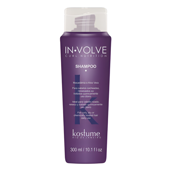 KOSTUME - IN VOLVE - CURL NUTRITION - RULOS SHAMPOO - 300 ML