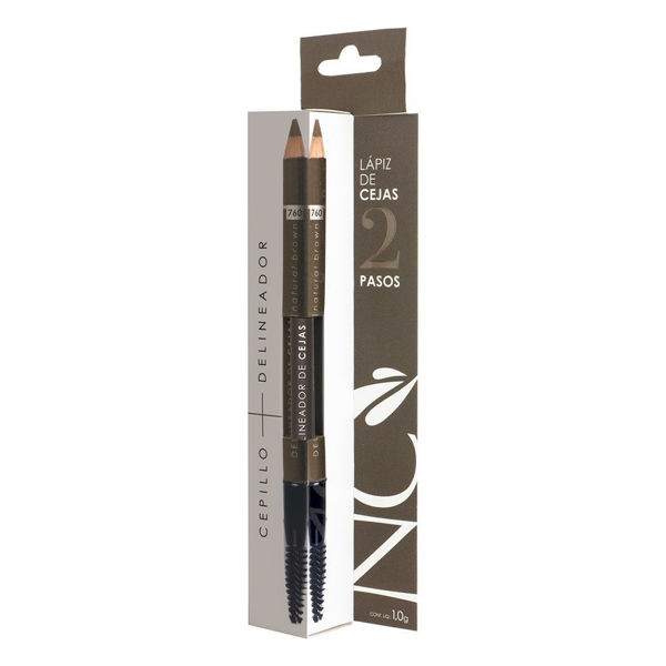 NEWCOLOR - LAPIZ DELINEADOR CEJA - MARRON - 1 G