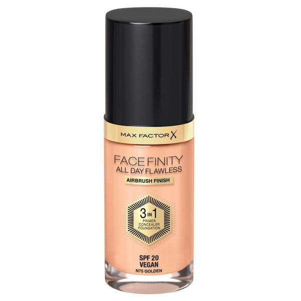 MAX FACTOR - FACEFINITY - BASE - 3 en 1 - GOLDEN - N75