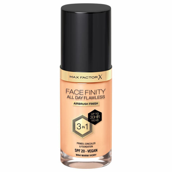 MAX FACTOR - FACEFINITY - BASE - 3 en 1 - WARM IVORY - W44