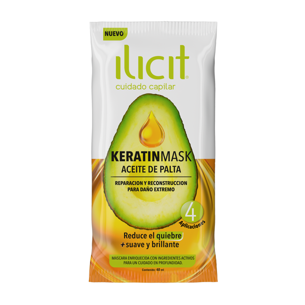 ILICIT - MASCARA - KERATINA - PALTA - 40 GRS