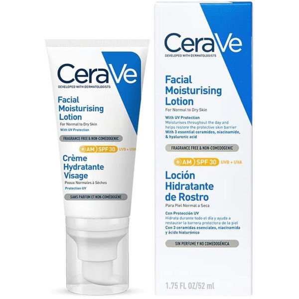 CeraVe - CREMA HIDRATANTE FACIAL - SPF 30 - 52 ML