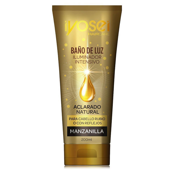 IYOSEI - BAÑO DE LUZ - ACLARADOR - 200 ML - MANZANILLA