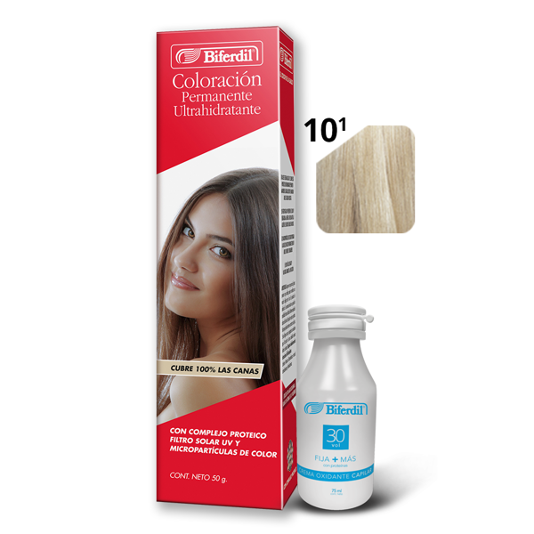 BIFERDIL - COLORACION - POMO - Nº 10.1 