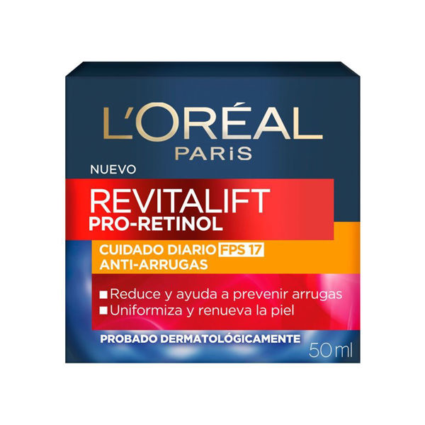 LOREAL - REVITALIFT - PRO-RETINOL - CREMA - DIA - FPS 17