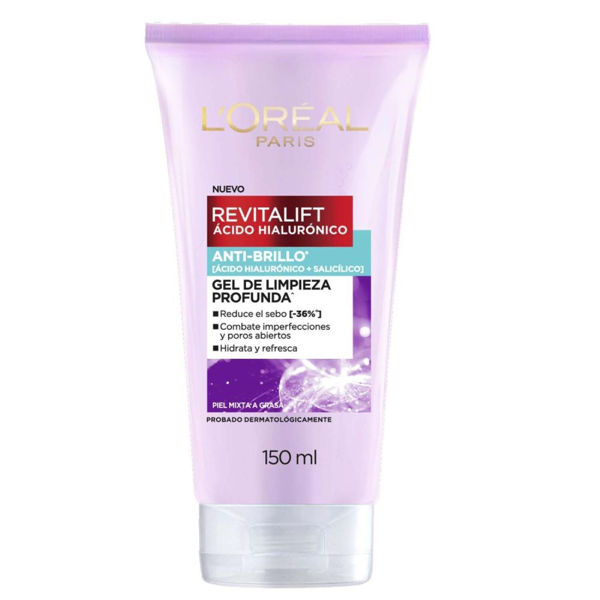 LOREAL - REVITALIFT - HIALURONICO - GEL LIMPIEZA PROFUNDA