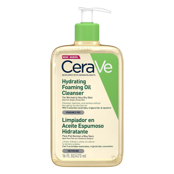 CERAVE - ACEITE LIMPIADOR ESPUMOSO - 236 ML