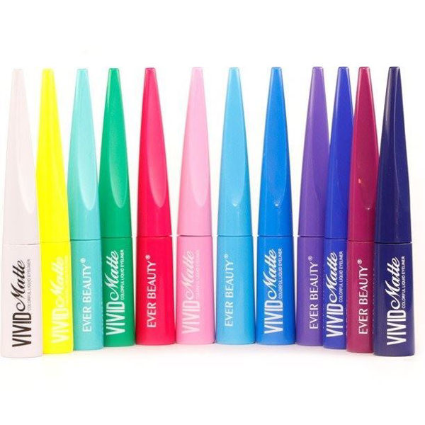 EVER BEAUTY - DELINEADOR - LIQUIDO - COLORES - PINCEAU - E**