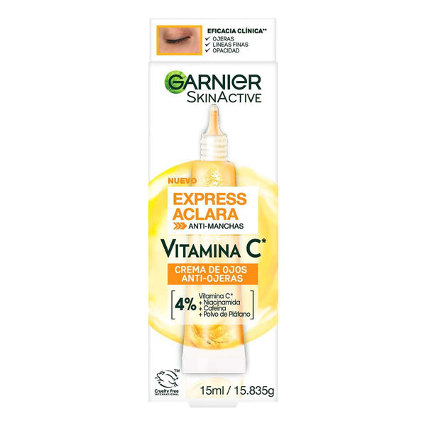 GARNIER - CREMA - OJOS - EXPRESS ACLARA - 15ML