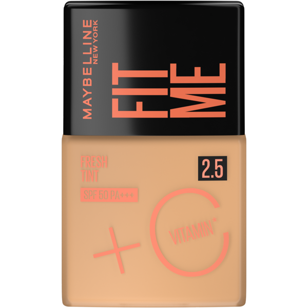 MAYBELLINE - BASE - FIT ME - FRESH TINT - SPF50 - N° 02.5