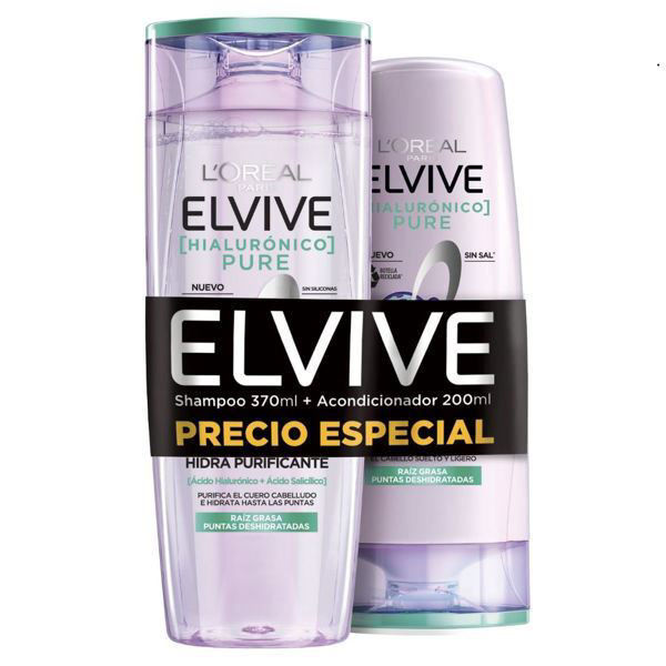 ELVIVE - HIALURONICO PURE - PCK - SH 370 + ACOND 200