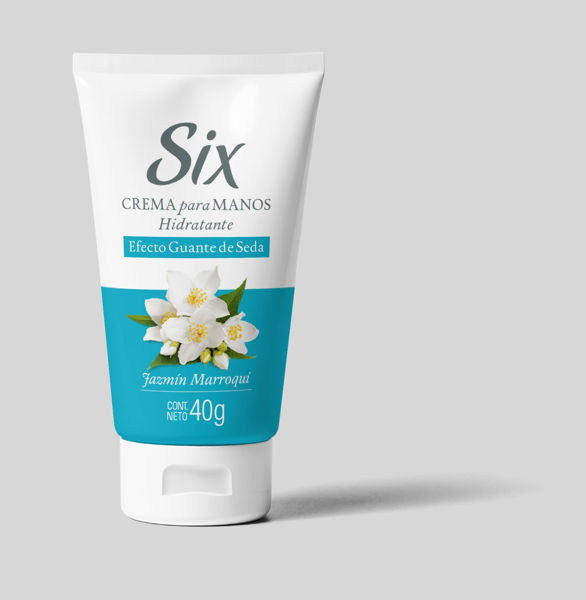 SIX - CREMA HIDRATANTE - PARA MANOS - MINI - JAZMIN M - 40 G