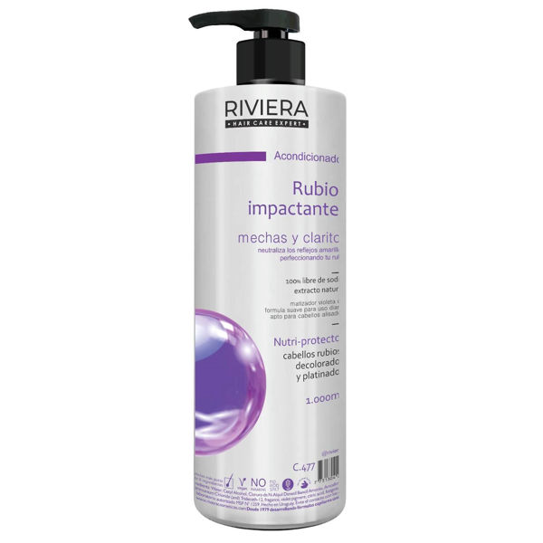 RIVIERA - RUBIOS IMPACTANTES - ACOND - 1000 ML