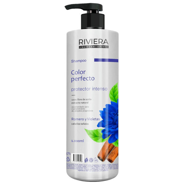 RIVIERA - ROMERO Y VIOLETA - SH - SIN SAL - 1000 ML