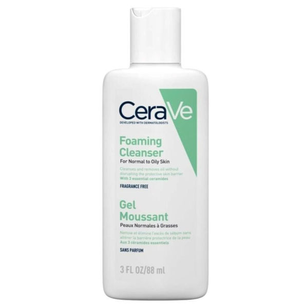 CERAVE - GEL - LIMPIADOR ESPUMOSO - 88 ML