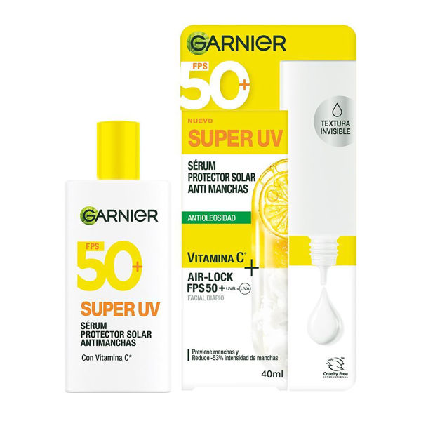 GARNIER - SUPER UV - SERUM - VIT C - FPS 50+ - ANTI-MANCHA