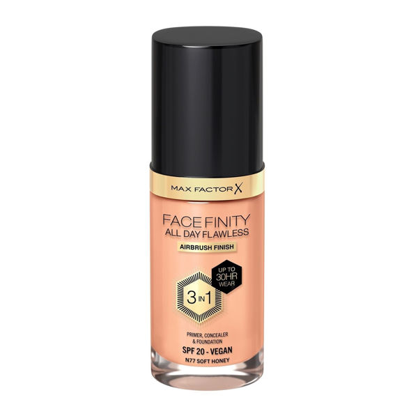 MAX FACTOR - FACEFINITY - BASE - 3 en 1 - S HONEY