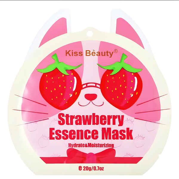 KISS BEAUTY - MASCARA FACIAL - STRAWBERRY