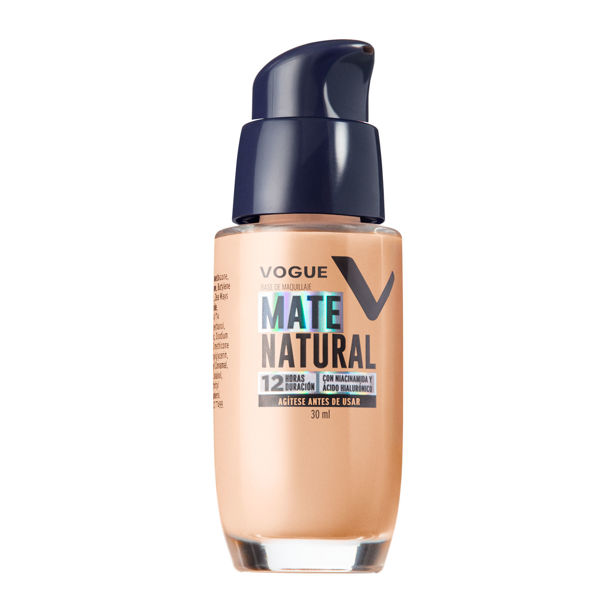 VOGUE - BASE - LIQ - MATE NATURAL - ACID HIAL - PETALO