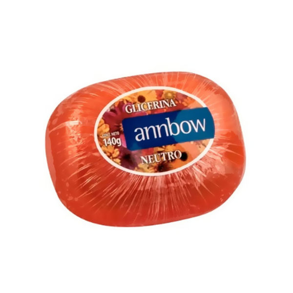 ANNBOW - JABON GLICERINA - OVAL - 140 G