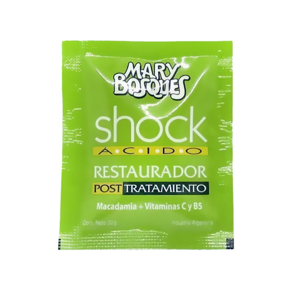 MARY BOSQUES - SHOCK - ACIDO - POST TRAT - SACHET - 20 GR