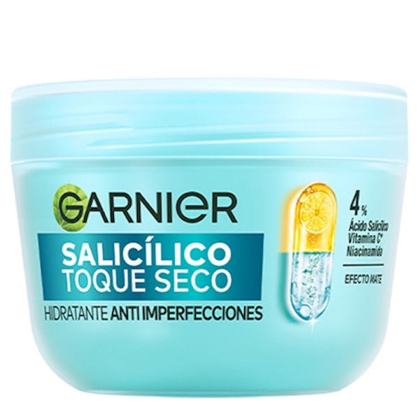 GARNIER - TOQUE SECO - ANTI ACNE - VIT C + ACID SALICILICO
